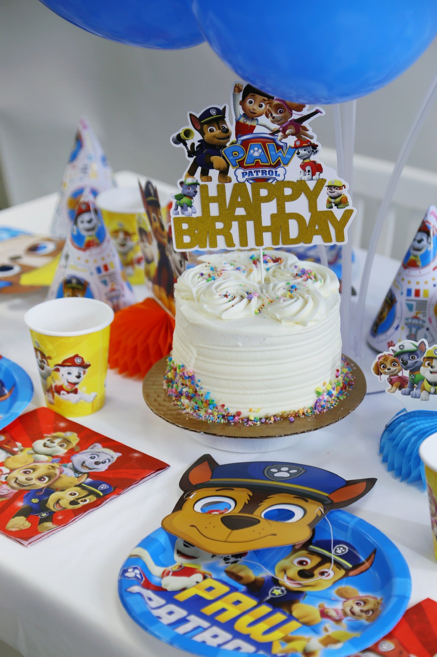 Paw Patrol Blue Tabletop Kit