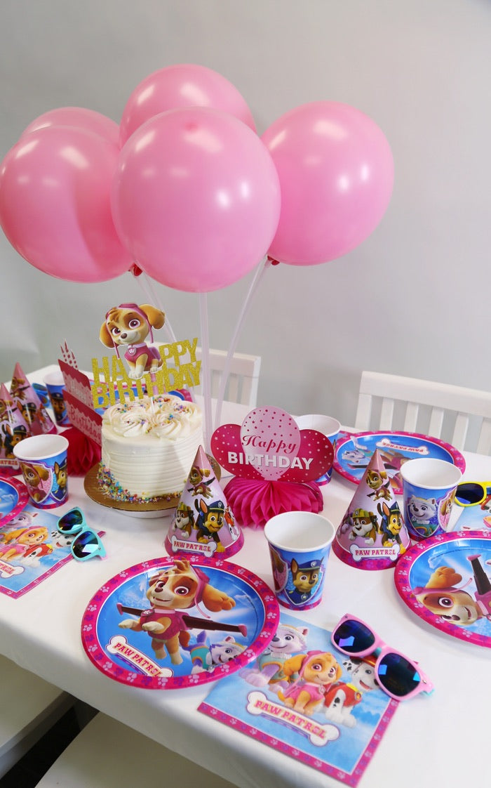 Paw Patrol Pink Tabletop Kit