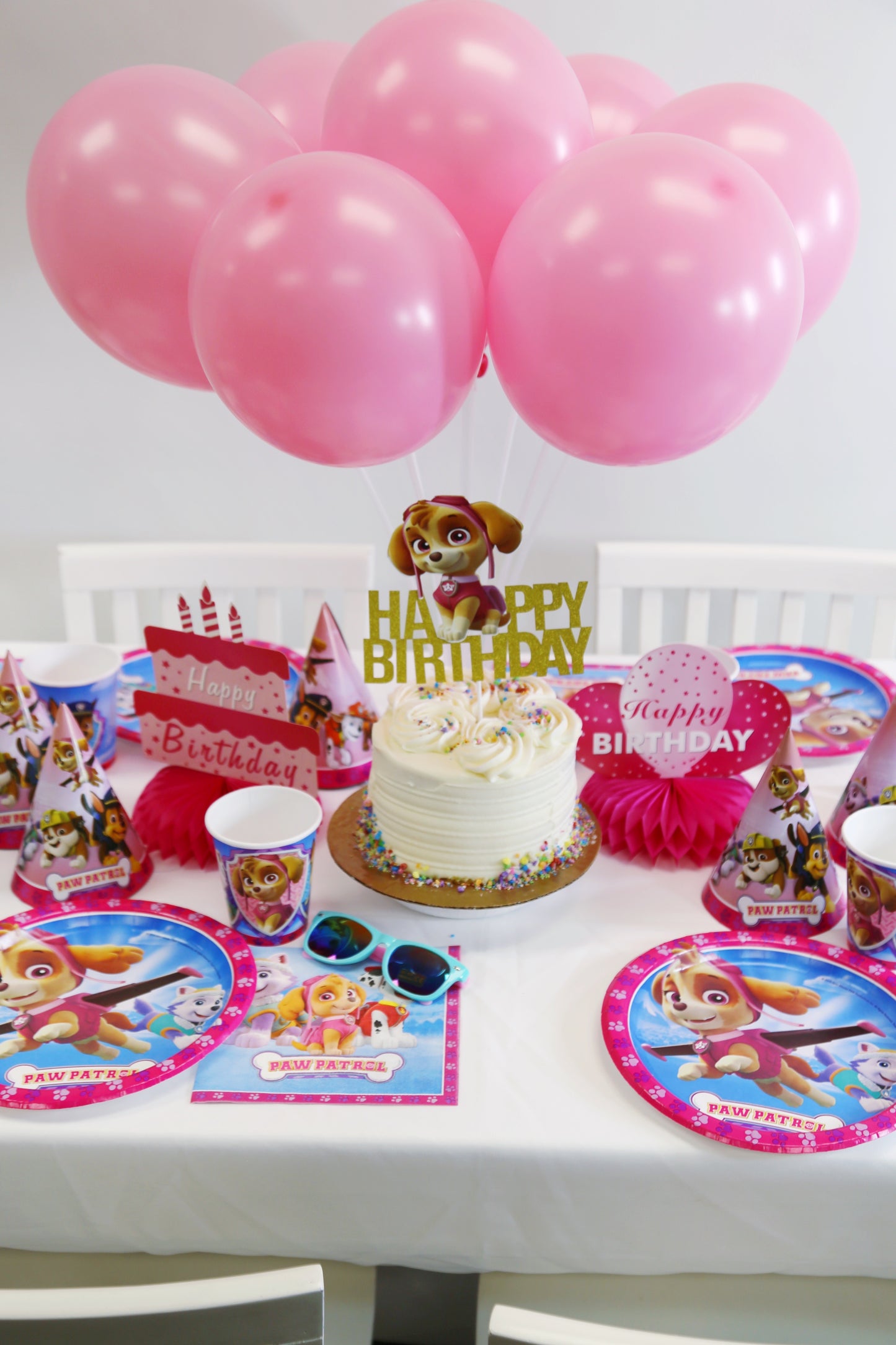 Paw Patrol Pink Tabletop Kit