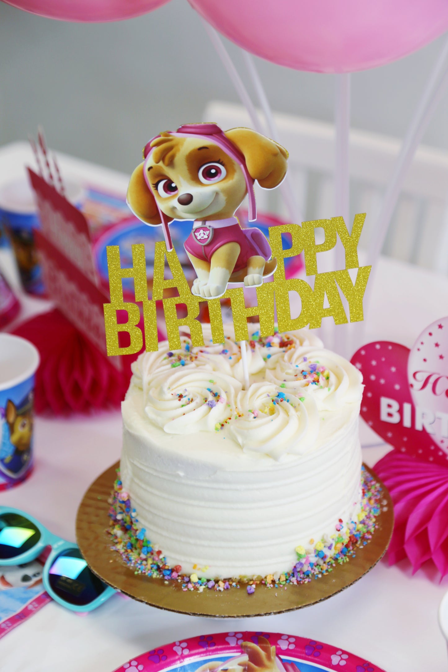 Paw Patrol Pink Tabletop Kit