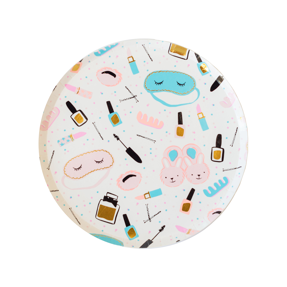 Girl's Night Plates